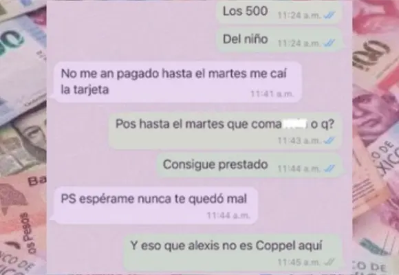 Mujer denuncia al padre de su hijo por no cumplir con pensi&oacute;n alimenticia: "aqu&iacute; no es Coppel"