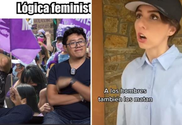 "No es de a fuerzas opinar"; tunden en redes a influencer por minimizar la lucha feminista