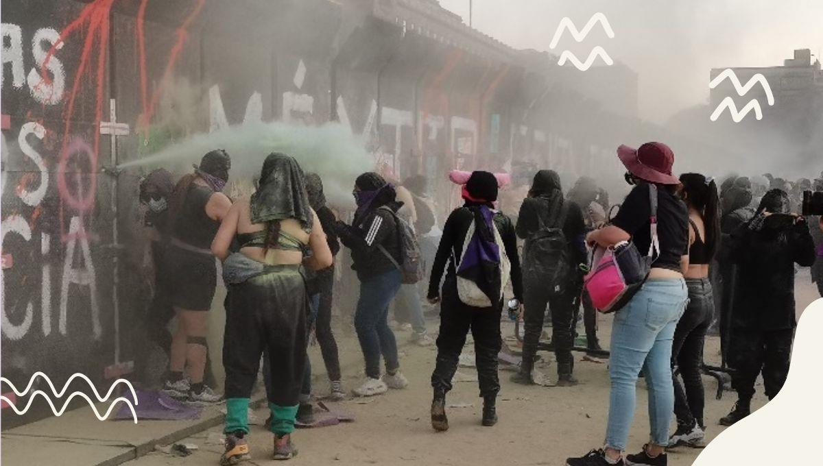 Confrontación entre el movimiento feminista y el gobierno Confrontación entre el movimiento feminista y el gobierno