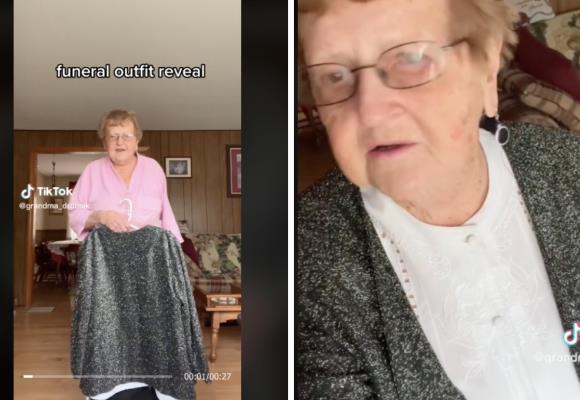 Outfit final: abuelita revela la ropa que quiere usar en su funeral