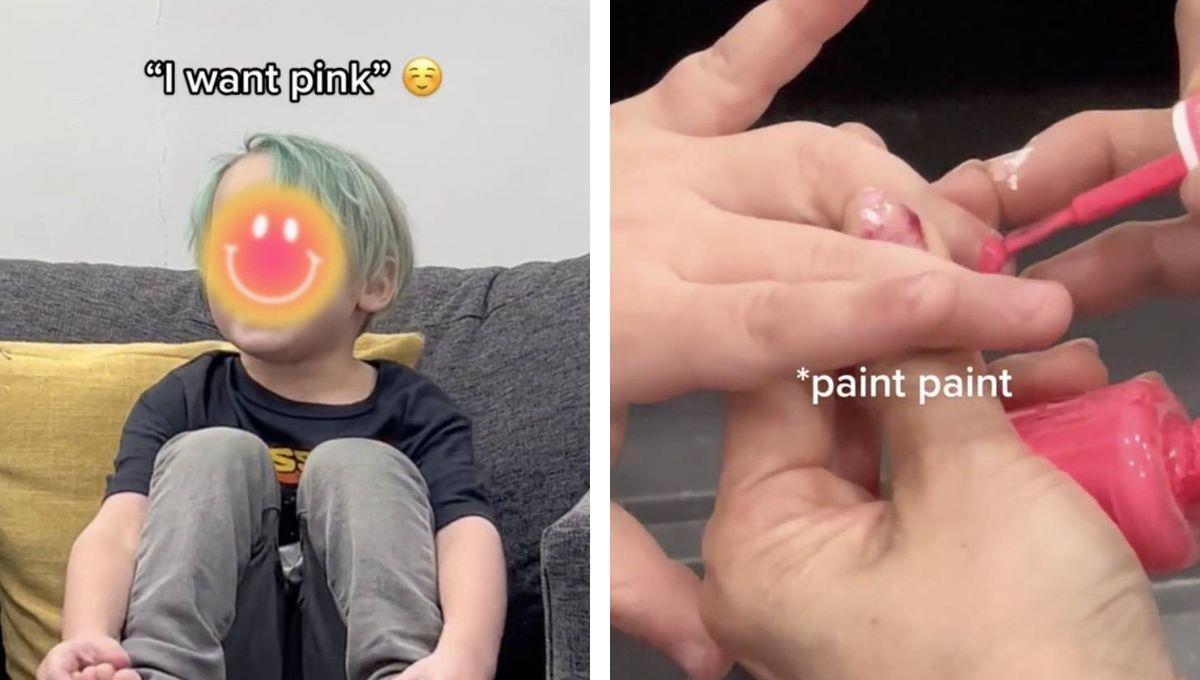 “Su maestra dijo que pintarse las uñas es sólo niñas”, niño reta los estereotipos de género “Su maestra dijo que pintarse las uñas es sólo niñas”, niño reta los estereotipos de género