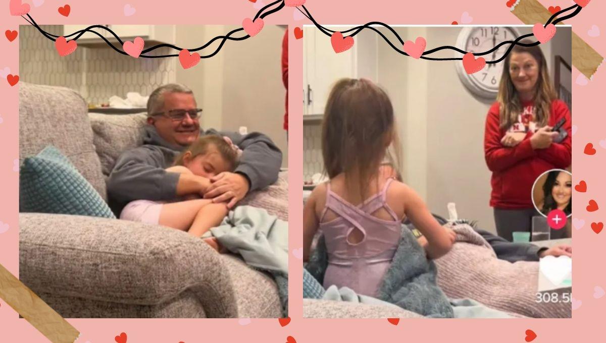Niña le pide a su abuelo llevarla al baile: "papá ya no está, ¿vendrías conmigo?" Niña le pide a su abuelo llevarla al baile: "papá ya no está, ¿vendrías conmigo?"