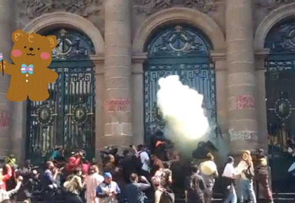 La prohibición de cambio de sexo en las infancias es transfobia: protesta la comunidad LGBTIQ+