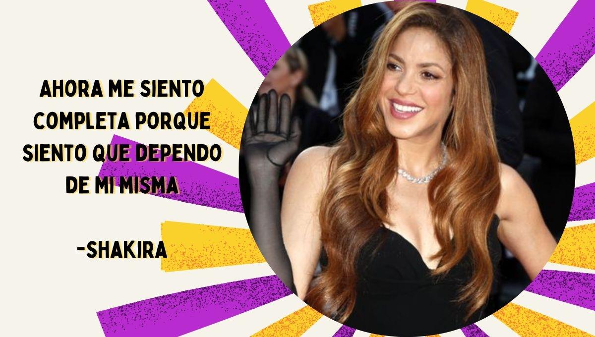 "Sin esa canción no hubiera tenido la posibilidad de pensar en el dolor": la sanación de Shakira