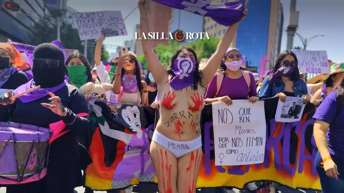 "Venir en topless es un acto de rebeldía": el grito de guerra del 8M 2023 "Venir en topless es un acto de rebeldía": el grito de guerra del 8M 2023