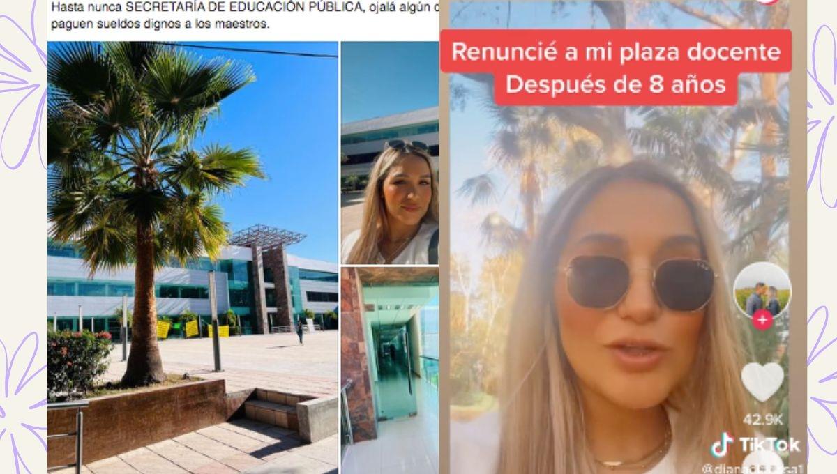 Maestra denuncia precarización laboral y se viraliza