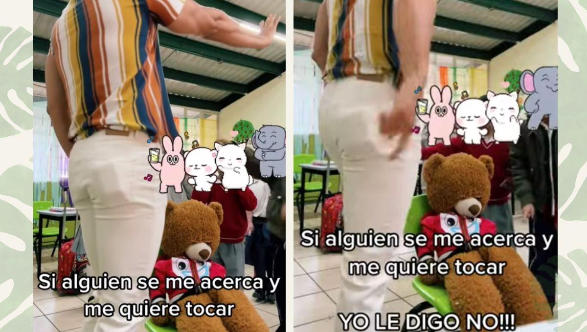 Maestro enseña canción a niños para prevenir el abuso: "¡si alguien me quiere tocar, le digo que no!" Maestro enseña canción a niños para prevenir el abuso: "¡si alguien me quiere tocar, le digo que no!"