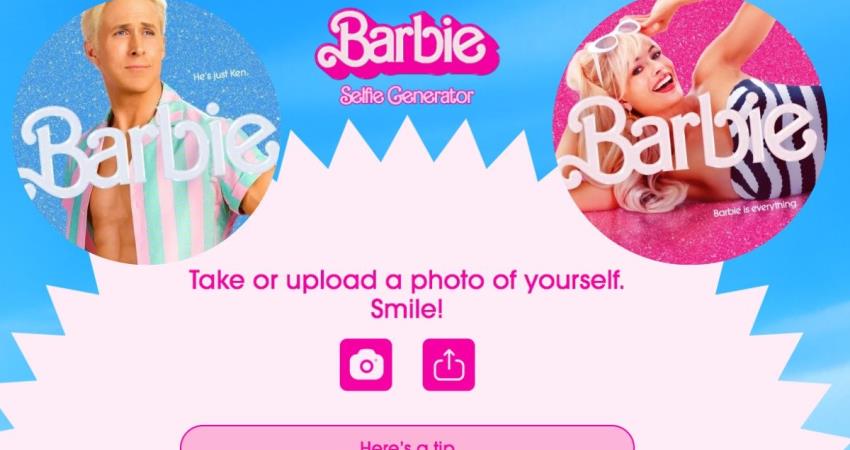 Este es el filtro con el que puedes crear tu propio póster de la película  de Barbie