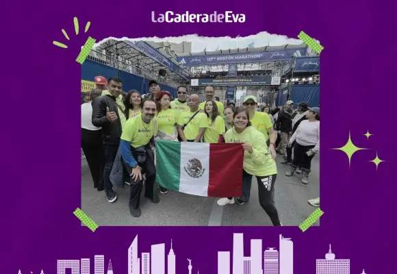 Palmira y Paco, los mexicanos con discapacidad visual que corrieron Boston