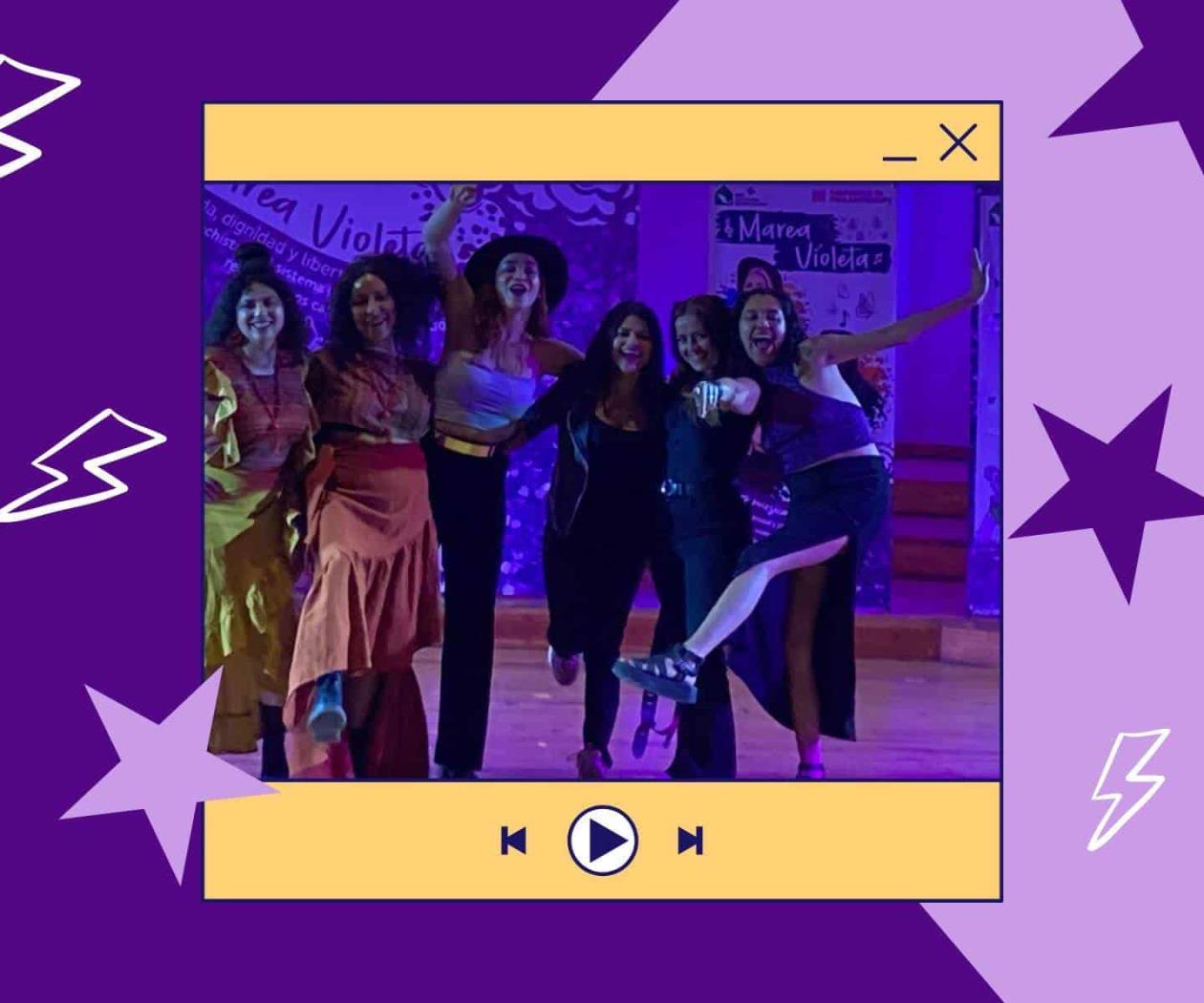 Respondemos cantando: Marea Violeta por la vida y dignidad de las mujeres Respondemos cantando: Marea Violeta por la vida y dignidad de las mujeres