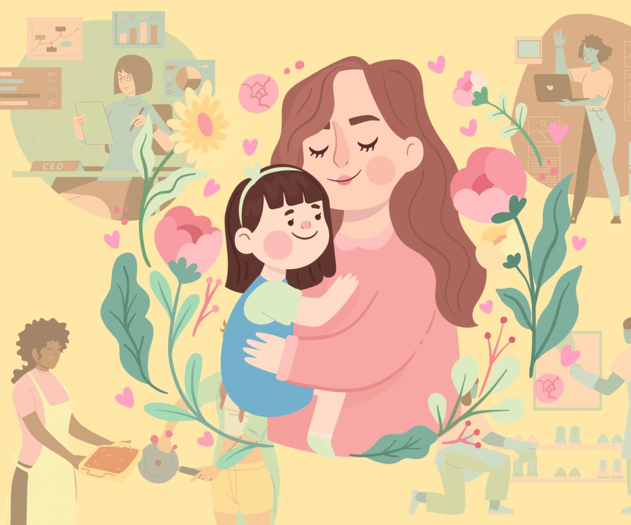 Reconocer a las madres implica mejorar sus condiciones Reconocer a las madres implica mejorar sus condiciones