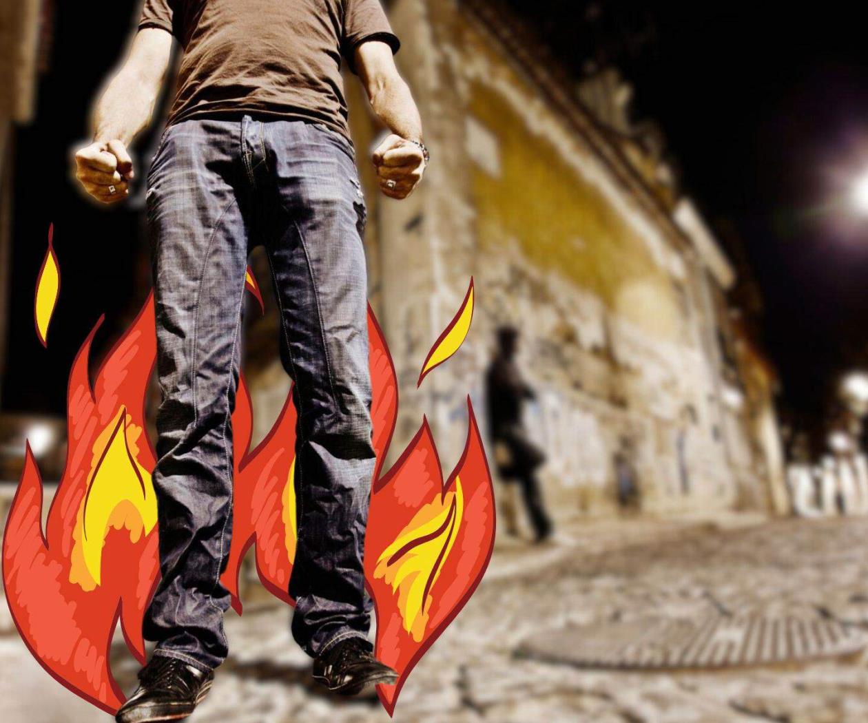 Un hombre me persigue en las calles Un hombre me persigue en las calles