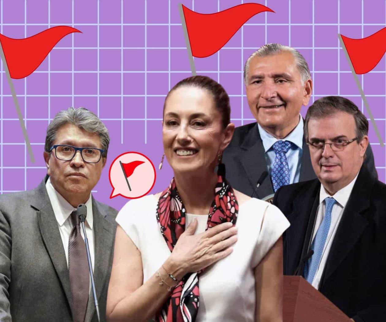 Las red flags de los y las aspirantes a la candidatura presidencial de 2024 Las red flags de los y las aspirantes a la candidatura presidencial de 2024