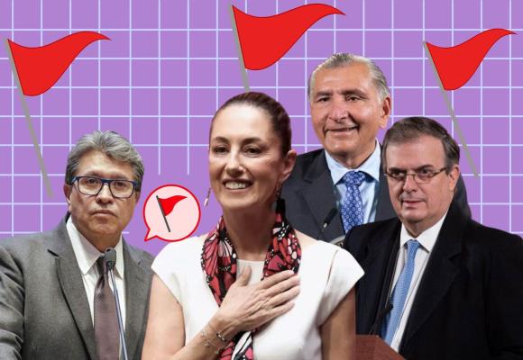 Las red flags de los y las aspirantes a la candidatura presidencial de 2024