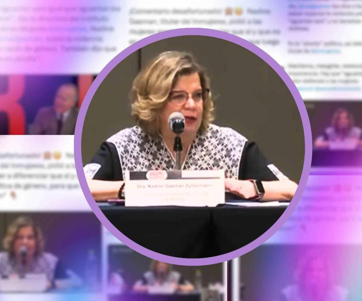 “La política es pinche”: ¿qué pasó con el discurso de Nadine Gasman? “La política es pinche”: ¿qué pasó con el discurso de Nadine Gasman?