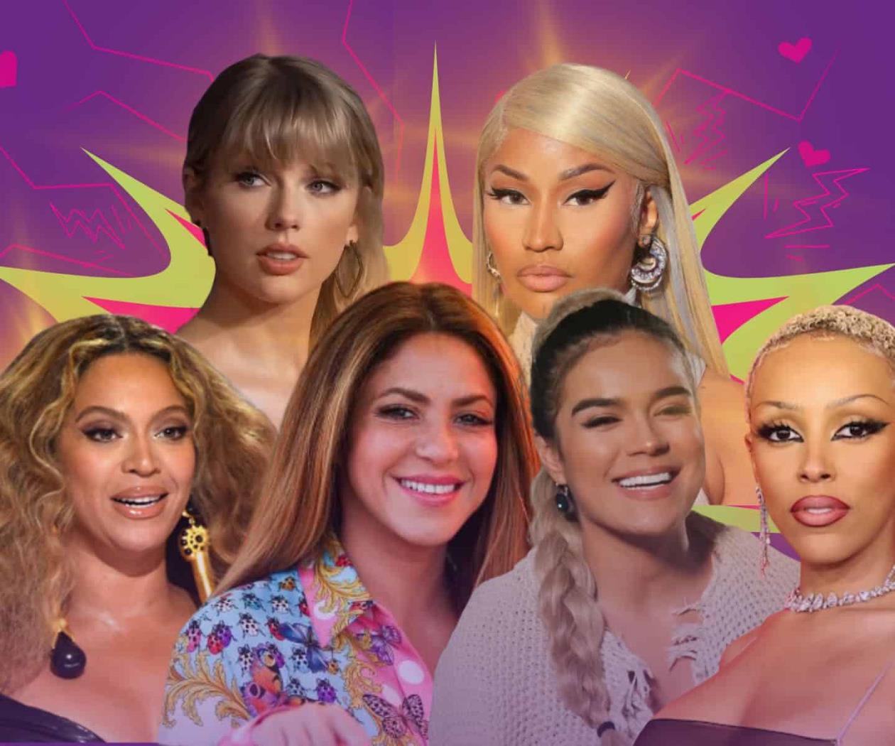 6 mujeres nominadas a artistas del año: hacen historia en MTV VMAS 2023 6 mujeres nominadas a artistas del año: hacen historia en MTV VMAS 2023