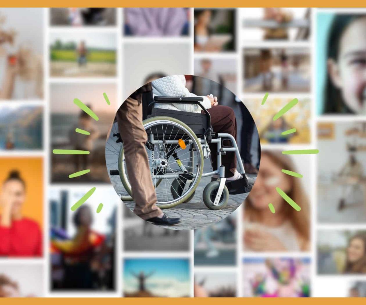 ¿Por qué casi no vemos a personas con discapacidad en imágenes y videos? ¿Por qué casi no vemos a personas con discapacidad en imágenes y videos?