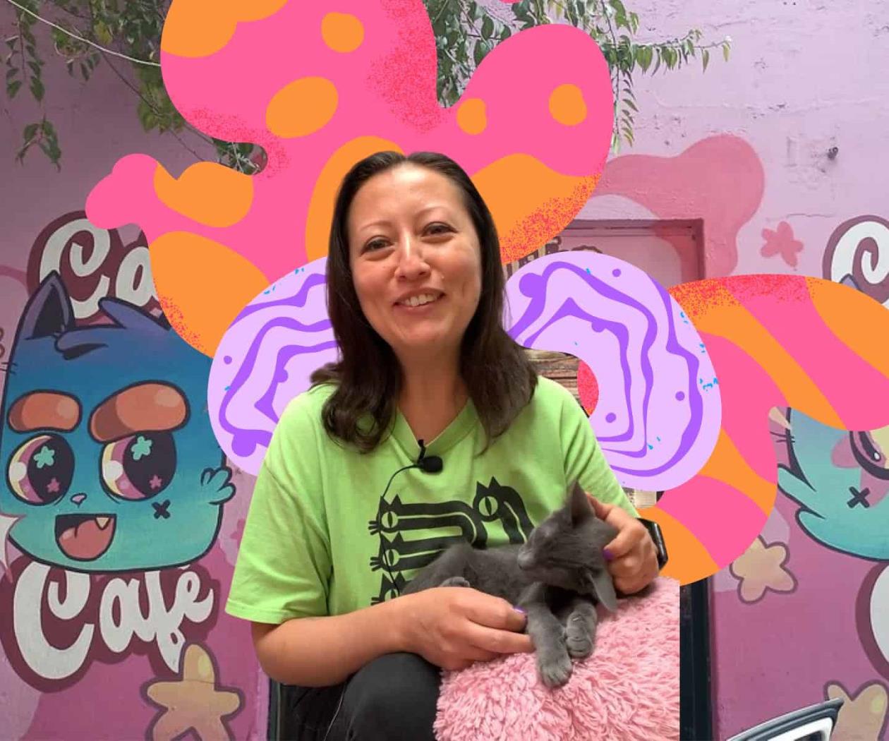 31 gatitos: aquí puedes tomarte un café mientras salvas un gatito