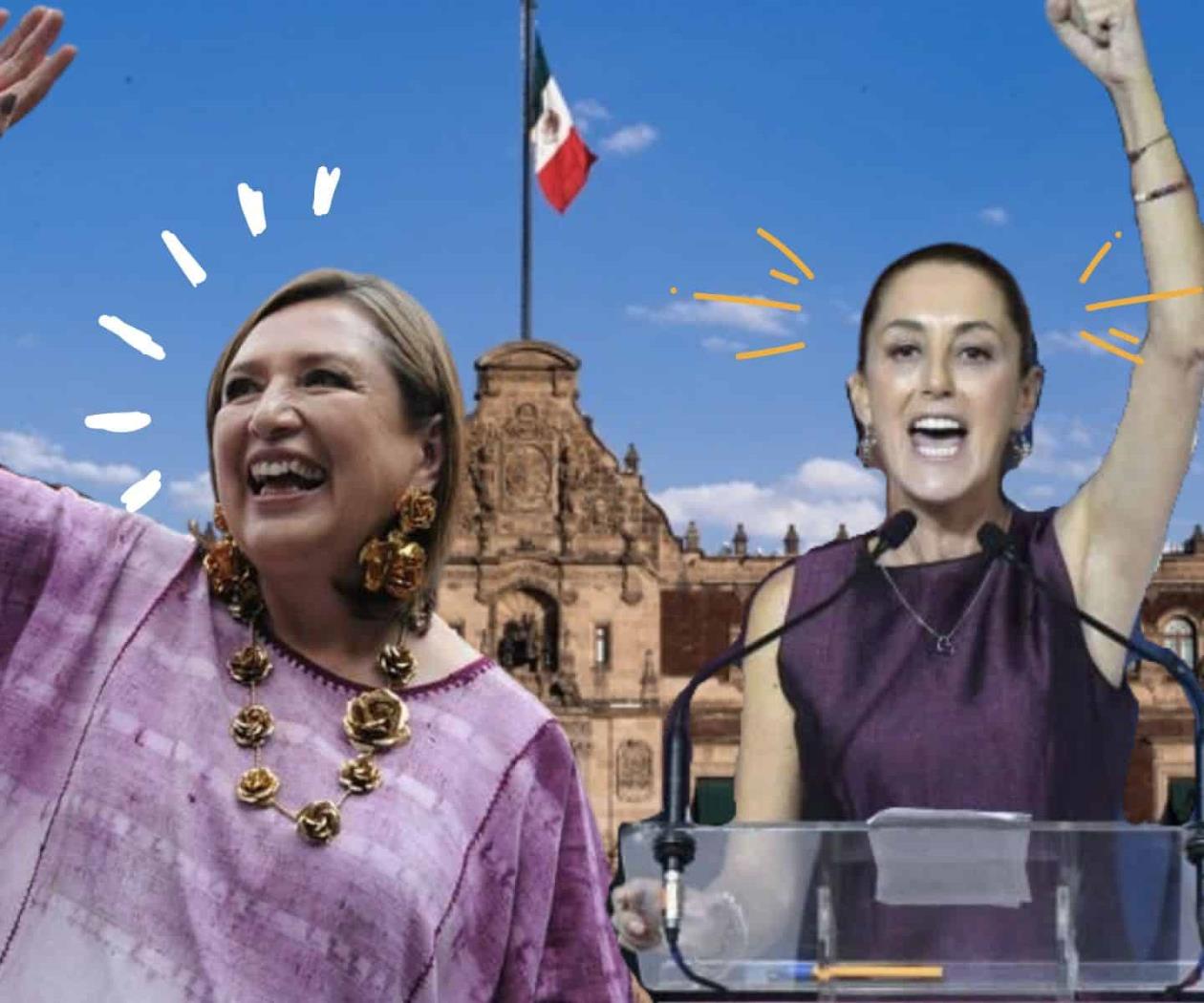 Claudia Sheinbaum y Xóchilt Gálvez: mujeres en el poder ¿triunfo feminista?