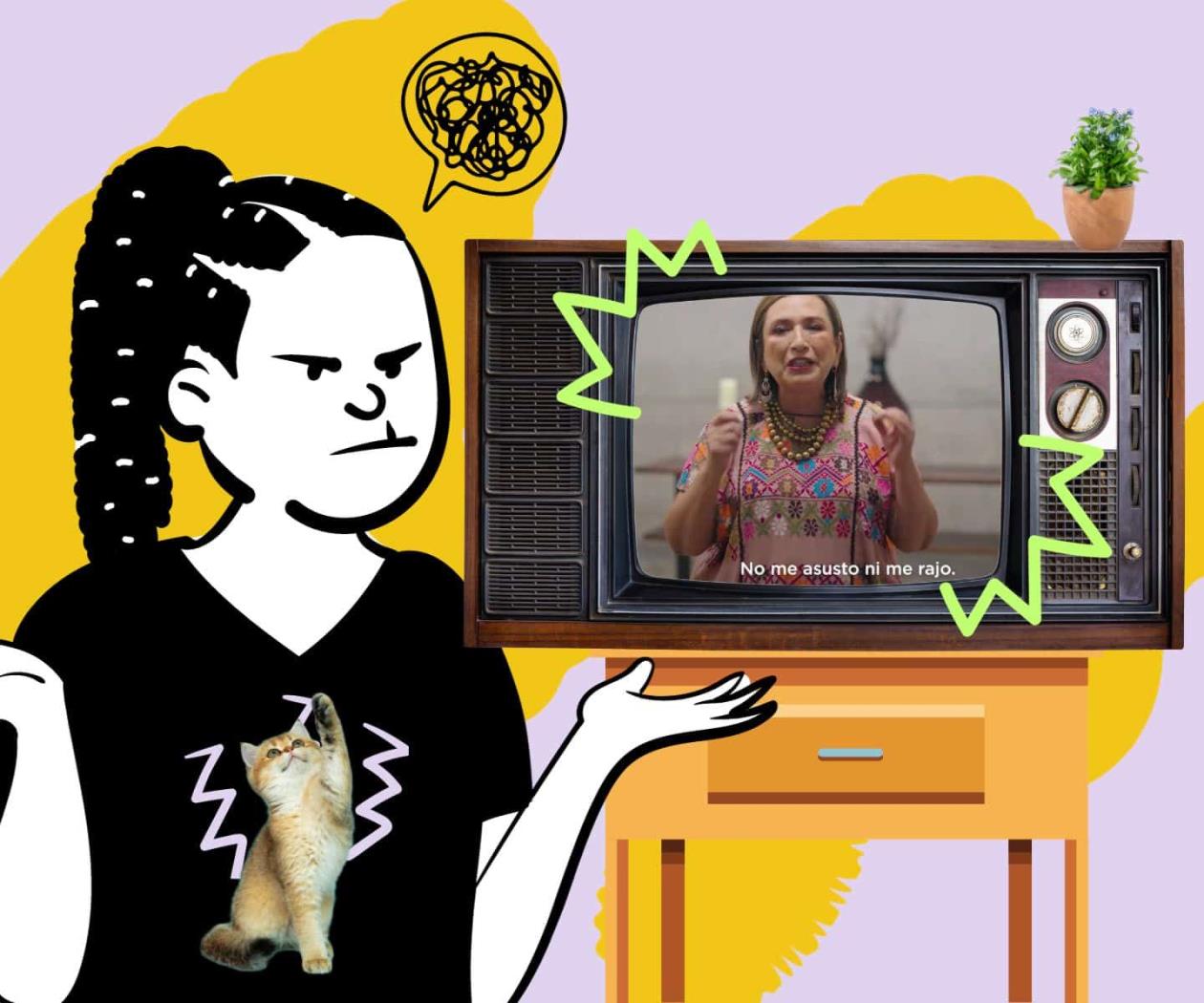 Xóchitl Gálvez dice no rajarse: ¿por qué esta expresión es machista?