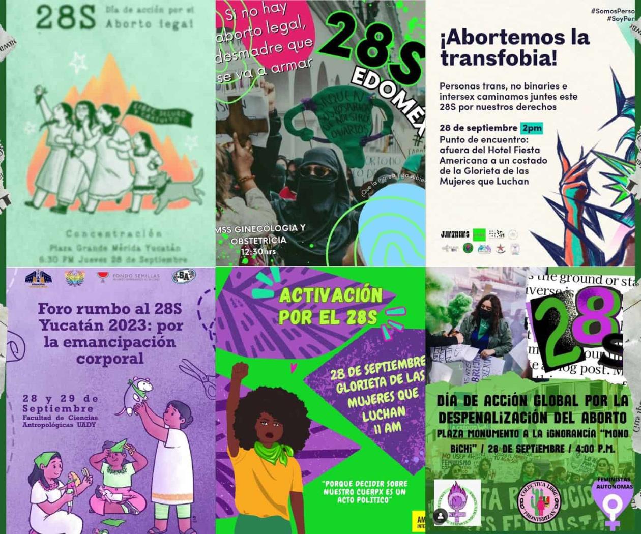 Marcha por el aborto 28S 2023: horarios, rutas y actividades en todo México Marcha por el aborto 28S 2023: horarios, rutas y actividades en todo México