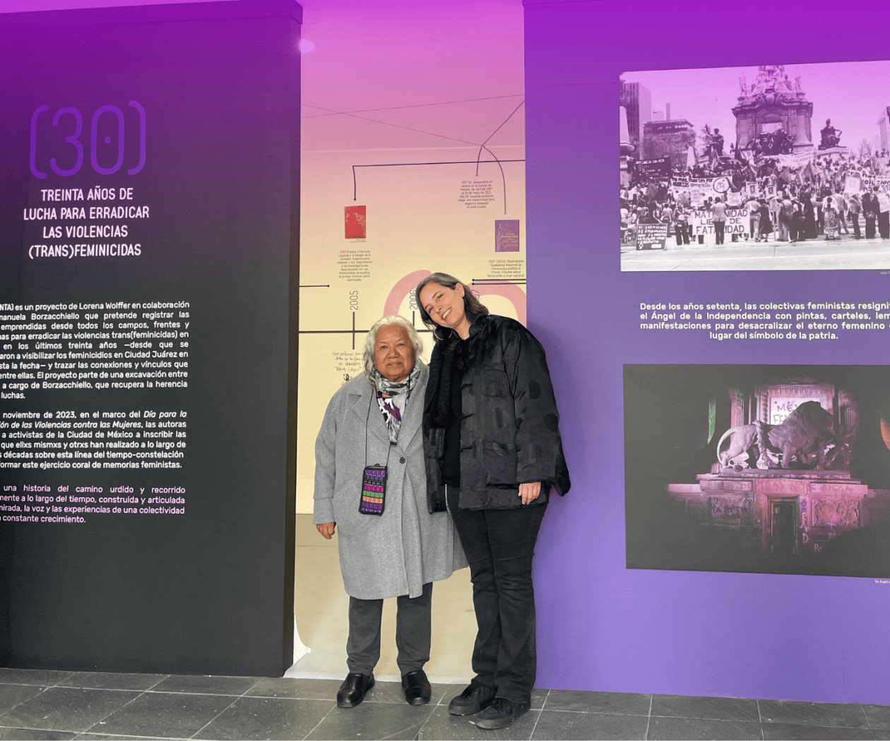 Conoce la exposición sobre los 30 años contra el transfeminicidio en México