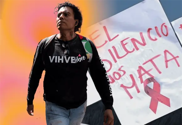 El VIH no fue el final, sino el comienzo: Ala&iacute;n Pinz&oacute;n
