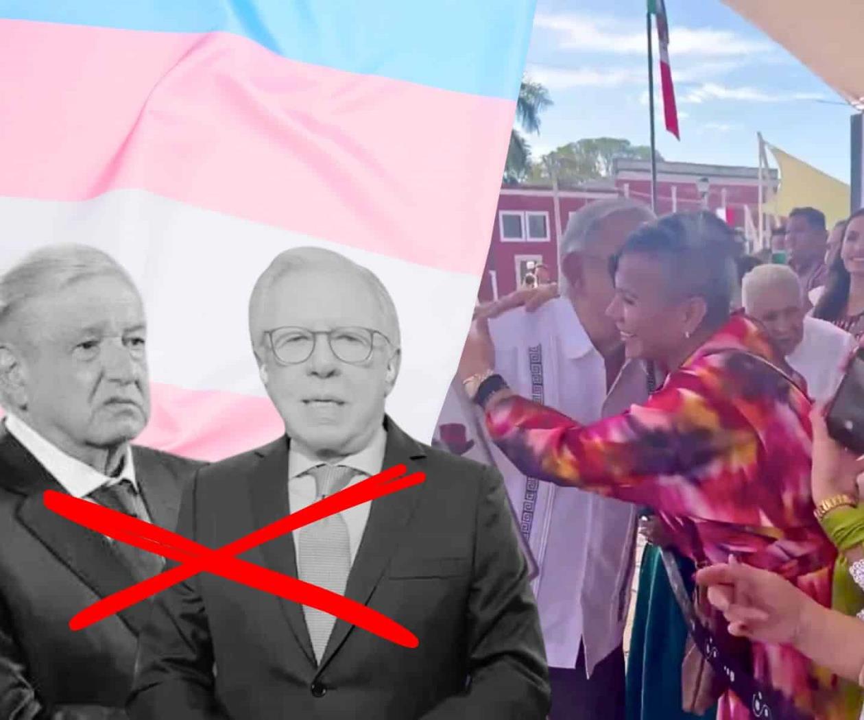 ¿Qué dijeron López Dóriga y López Obrador que es transfóbico? ¿Qué dijeron López Dóriga y López Obrador que es transfóbico?