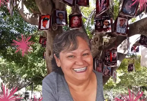 Ella es Lorenza Cano Flores, buscadora desaparecida en Guanajuato