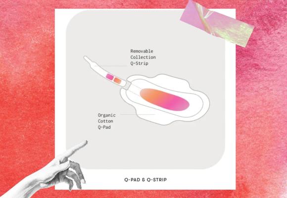 Q-Pad: La compresa que hace posible realizar análisis de sangre menstrual