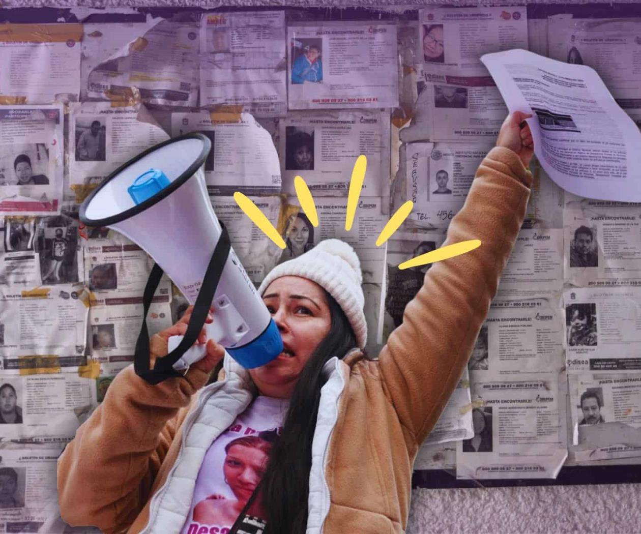 ¿Qué hacer si un desaparecido aparece como localizado en el censo de AMLO?