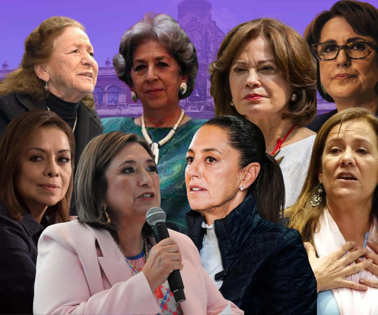 Ellas son las 8 mujeres que han buscado la presidencia de México Ellas son las 8 mujeres que han buscado la presidencia de México