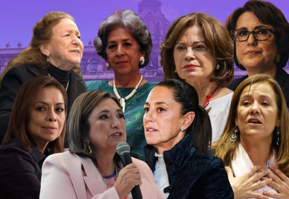 Ellas son las 8 mujeres que han buscado la presidencia de México