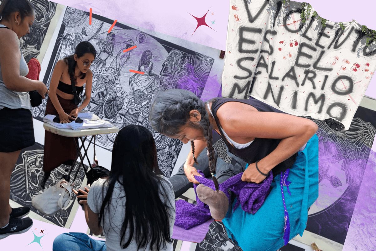 Frente a la violencia machista, la autogestión feminista de las mercaditas Frente a la violencia machista, la autogestión feminista de las mercaditas