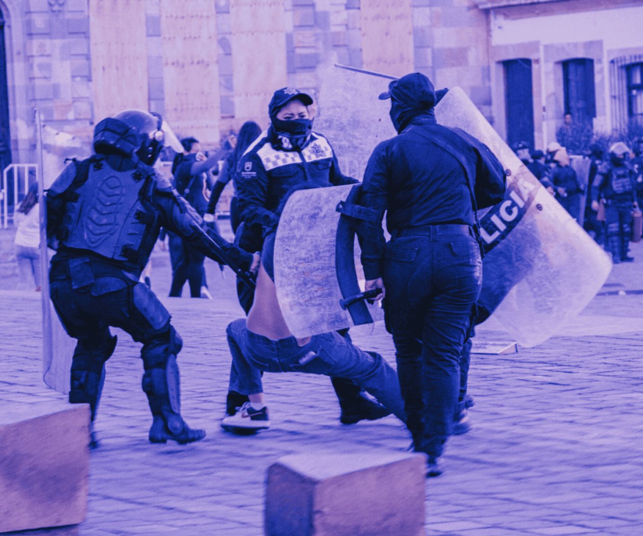 Represión en el 8M, ¿terrorismo patriarcal? Represión en el 8M, ¿terrorismo patriarcal?