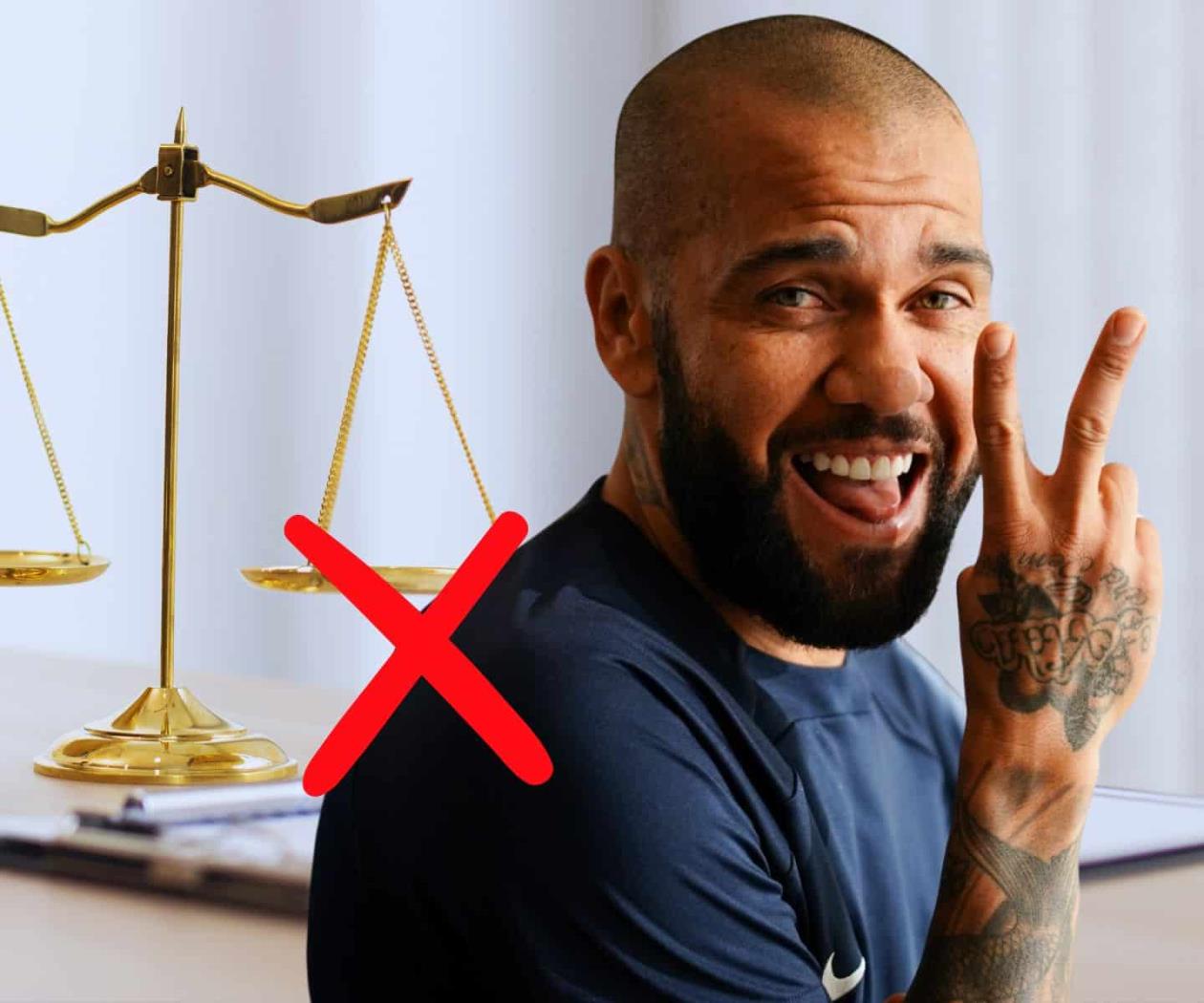 Justicia patriarcal: Dani Alves sale de prisión Justicia patriarcal: Dani Alves sale de prisión