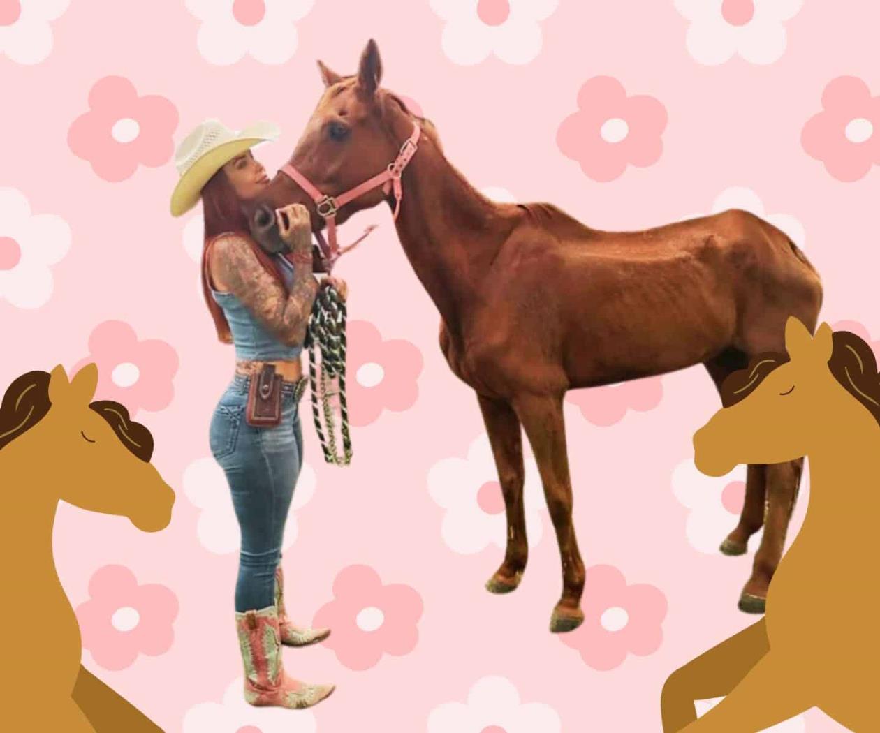 Elena Larrea y su gran defensa por los derechos de los equinos Elena Larrea y su gran defensa por los derechos de los equinos