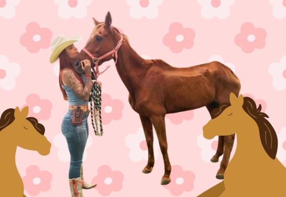 Elena Larrea y su gran defensa por los derechos de los equinos