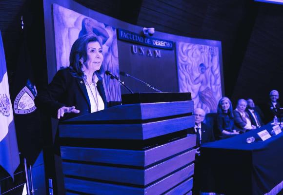 Ella es Sonia Venegas, la nueva directora de la Facultad de Derecho UNAM