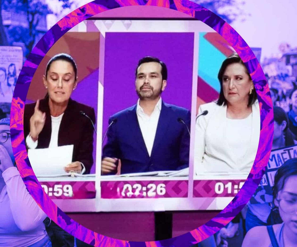 Debate 2024: Sin propuestas claras para erradicar violencia de género Debate 2024: Sin propuestas claras para erradicar violencia de género