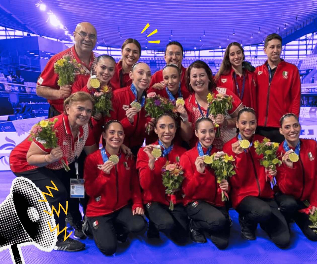Ellas son las “sirenas mexicanas” que representarán a México en París 2024 Ellas son las “sirenas mexicanas” que representarán a México en París 2024