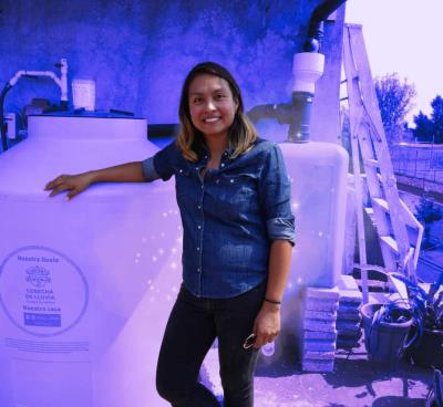 Cosechar agua en la CDMX: Mujeres que recolectan agua de lluvias
