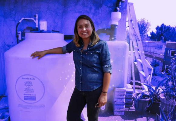 Cosechar agua en la CDMX: Mujeres que recolectan agua de lluvias