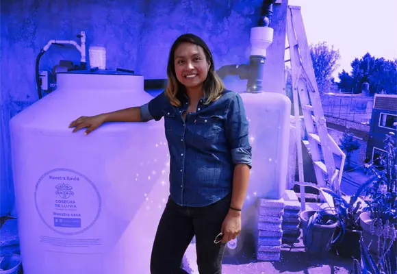 Cosechar agua en la CDMX: Mujeres que recolectan agua de lluvias