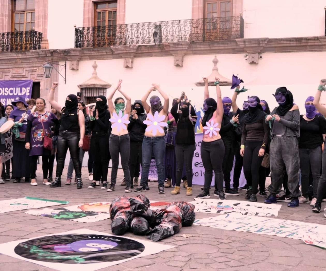 Colectivas revelan anomalías en el caso de represión del 8M en Zacatecas Colectivas revelan anomalías en el caso de represión del 8M en Zacatecas