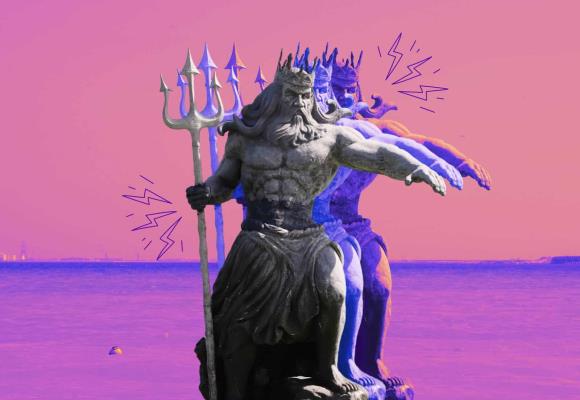 ¿Por qué la estatua de Poseidón viola el derecho al medio ambiente sano?