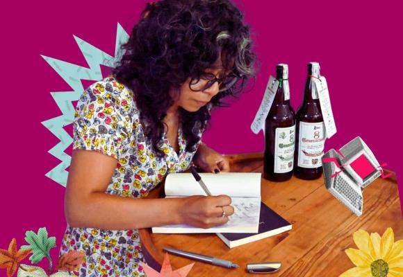 Poesía libre y autogestiva: conoce a la poeta poblana Irene de la Niebla