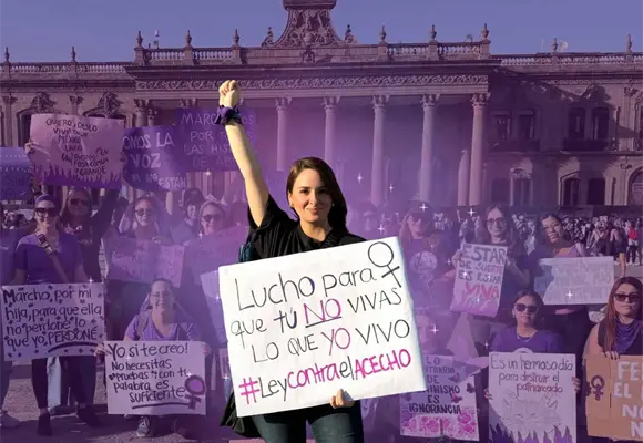 Colectivas buscan que la Ley contra el Acecho sea una realidad en México