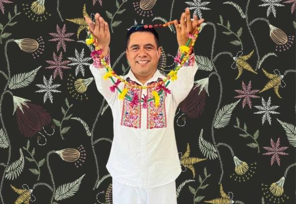 Pedro Martín teje con hilos un proyecto que rompe con estereotipos 