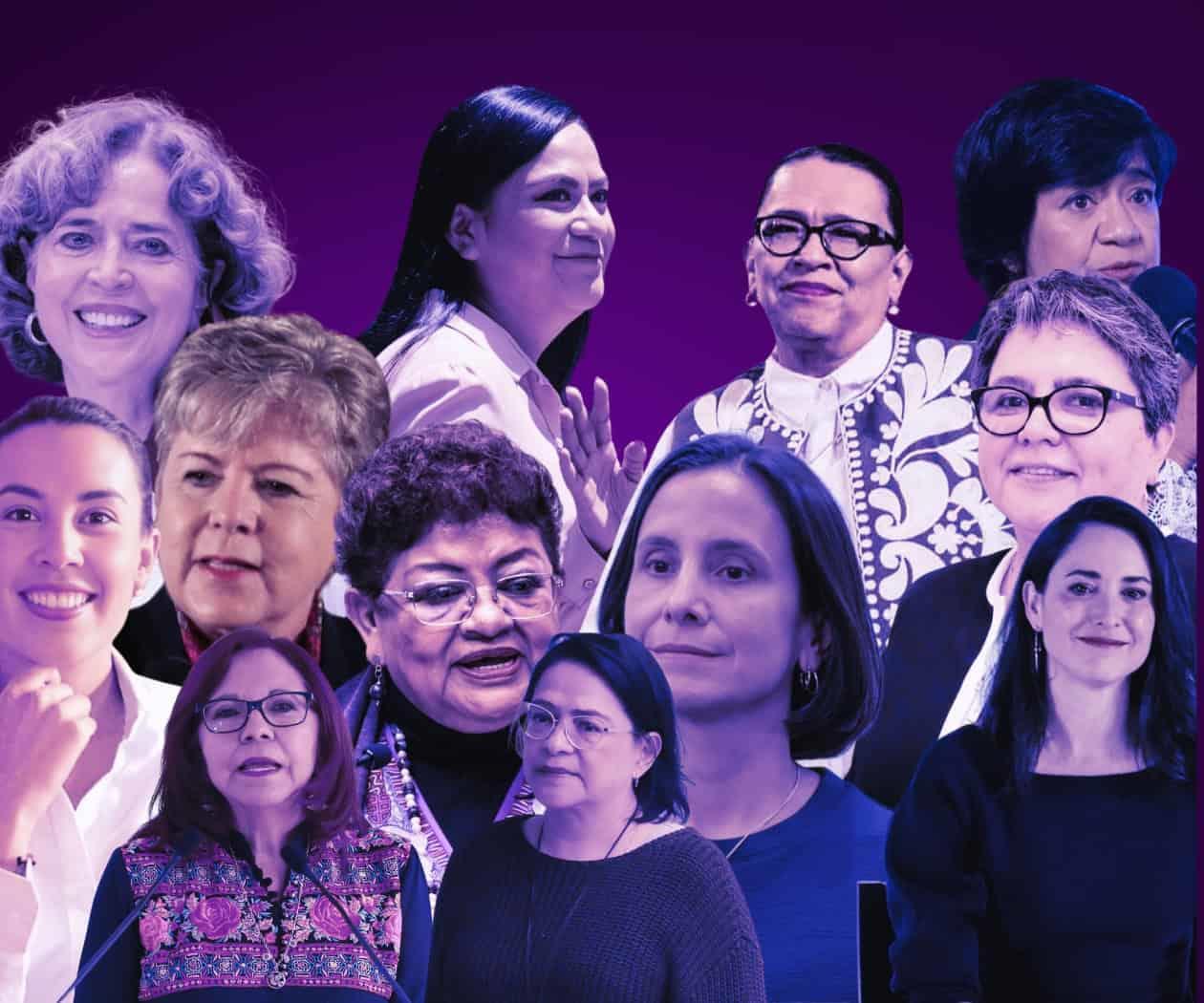 Ellas son las mujeres que integrarán el gabinete de Claudia Sheinbaum Ellas son las mujeres que integrarán el gabinete de Claudia Sheinbaum